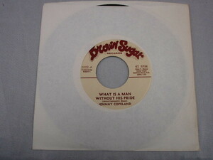 【SOUL ７”】JOHNNY COPELAND / WHAT IS MAN WITHOUT HIS PRIDE、DO BETTER SOMEWHERE ELSE 