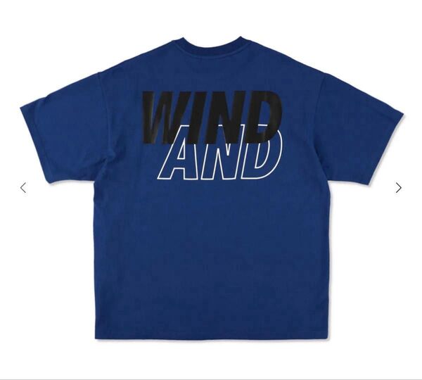 SEA S/S Tee BLUE WIND AND SEA