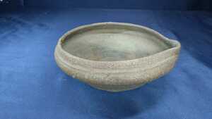  Edo the first period Shigaraki . mortar and pestle suribachi 