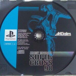 【送料込】 ジェレミー マクグラス スーパークロス 98 ディスクのみ PS