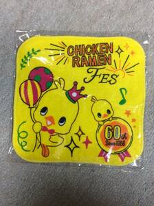  новый товар не использовался нераспечатанный chickenramenchi gold ramen 60th Mini полотенце 