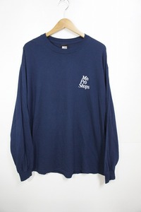 20AW MFC STORE (EXAMPLEのディレクターによるショップ) 71 L/S TEE ロングスリーブTシャツ 長袖 カットソー 紺 XL 1201K