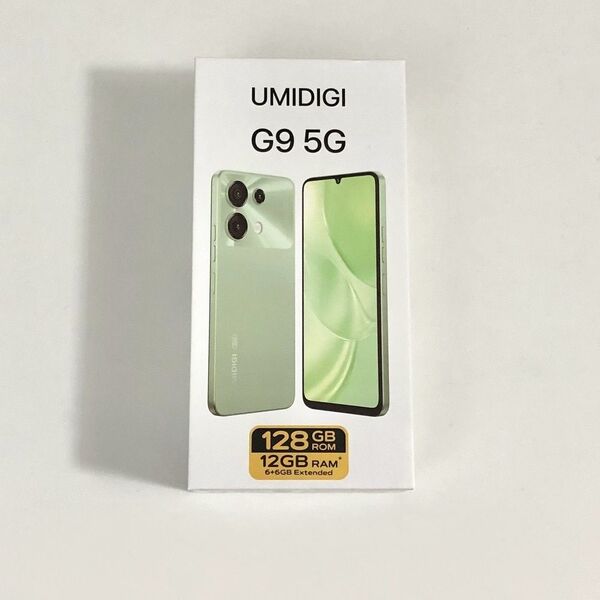 UMIDIGI G9 5G 12GBRAM+128GBROM ブラック 黒 スマートフォン本体 SIMフリー 新品未開封