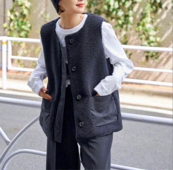 新品タグ付き Barbour /バブアー別注kintra liner ボアベスト キルトライナー Spick & Span