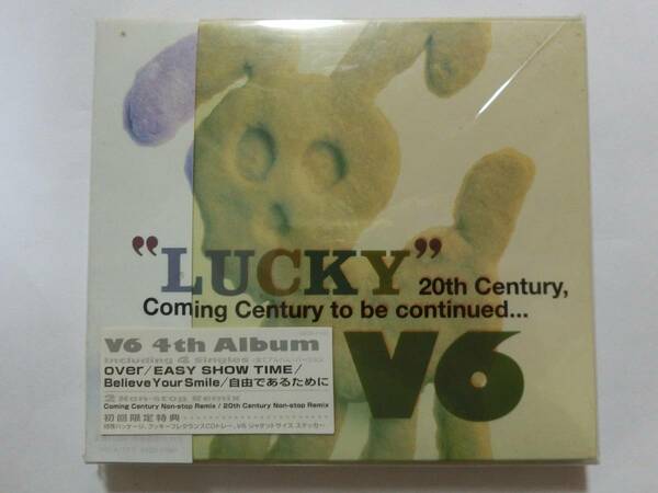 新品　CD　※初回限定版　 V6 　「“LUCKY”20th Century,Coming Century to be continued」 　★値下げ相談等あればお気軽にどうぞ★