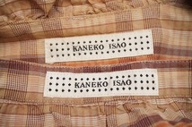 #spc カネコイサオ KANEKO ISAO セットアップ 茶系 ツーピース フード付 チェック柄 美品 レディース [641232]_画像8