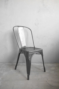 アンティーク　フランス　Tolix社製　Aチェア　椅子　店舗什器　インダストリアル　メタルチェア