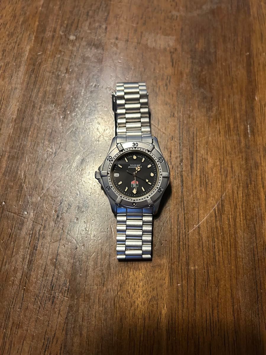 TAG HEUER タグホイヤー WE1210-R プロフェッショナル クォーツ　ボーイズ　腕時計 稼働品 