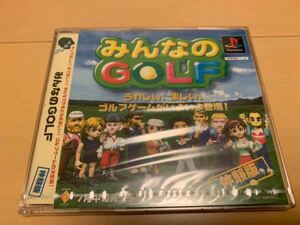 PS体験版ソフト みんなのGOLF ゴルフ 体験版 未開封 非売品 送料込み PlayStation DEMO DISC SONY ソニー