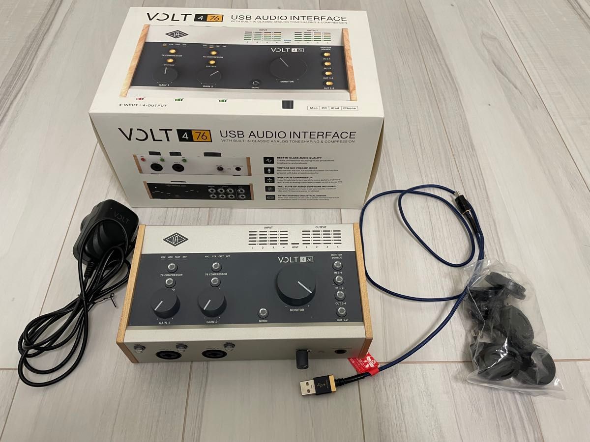 UNIVERSAL Audio VOLT 476 オーディオインターフェイス　 ユニバーサルオーディオ