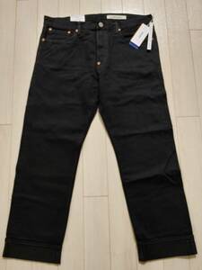 ★【新品】H＆M　Straight Selvedge Jeans　デニム　ボトムス　パンツ　38/32