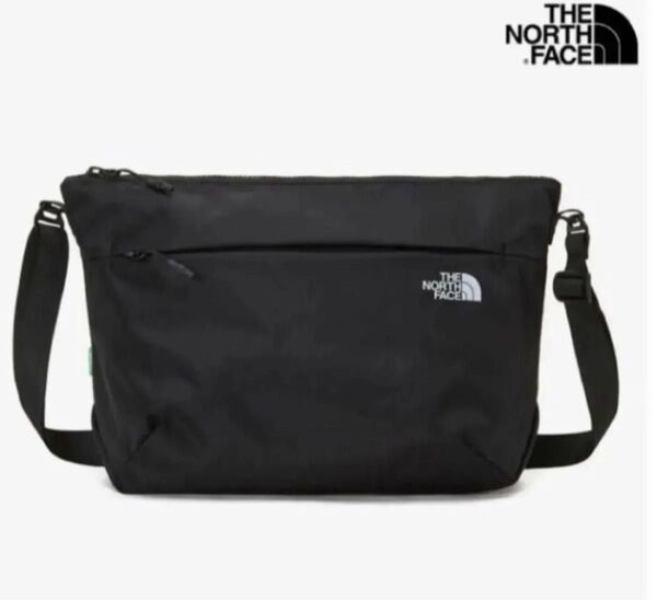 12/24迄【韓国正規品 タグ付き】ザ ノースフェイス クロスバック ショルダーバッグ ブラック 黒 THE NORTH FACE