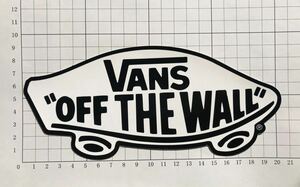 VANS OFF THE WALL SK8/SURF/SNOW Vans off The wall ~20.3cm 8inch ~ редкость большой стикер 4