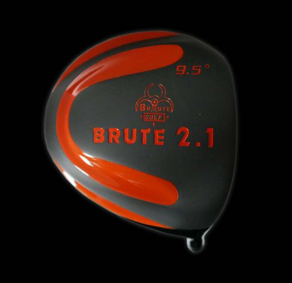 ブルートゴルフ/BRUTE GOLF最新ドラコン用ヘッド！！BRUTE 2.1 10.5度＆アキュフレックス VIZION 46インチ フレックスX ドライバー完成品