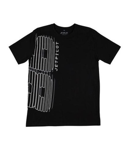 送料無料 　Mサイズ【 JET PILOT 】EIGHT SIX TEE　ブラック　M　メンズ　Tシャッ　新品　半袖