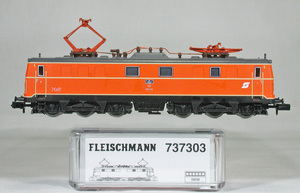 FLEISCHMANN #737303 ＯｅＢＢ（オーストリィー国鉄） １０１０型電気機関車　（オレンジ／カタツムリロゴ） 限定品