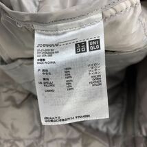 ユニクロ ★ UNIQLO 超軽量♪ 大定番◎ ウルトラライトダウン グレー ダウンジャケット M レディース 細身 シンプル アウトドア■CG41_画像4