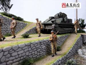 *1/35* vi  car sMkⅡ* hobby Boss * tank * stone .* Ogawa *.* geo llama * final product *