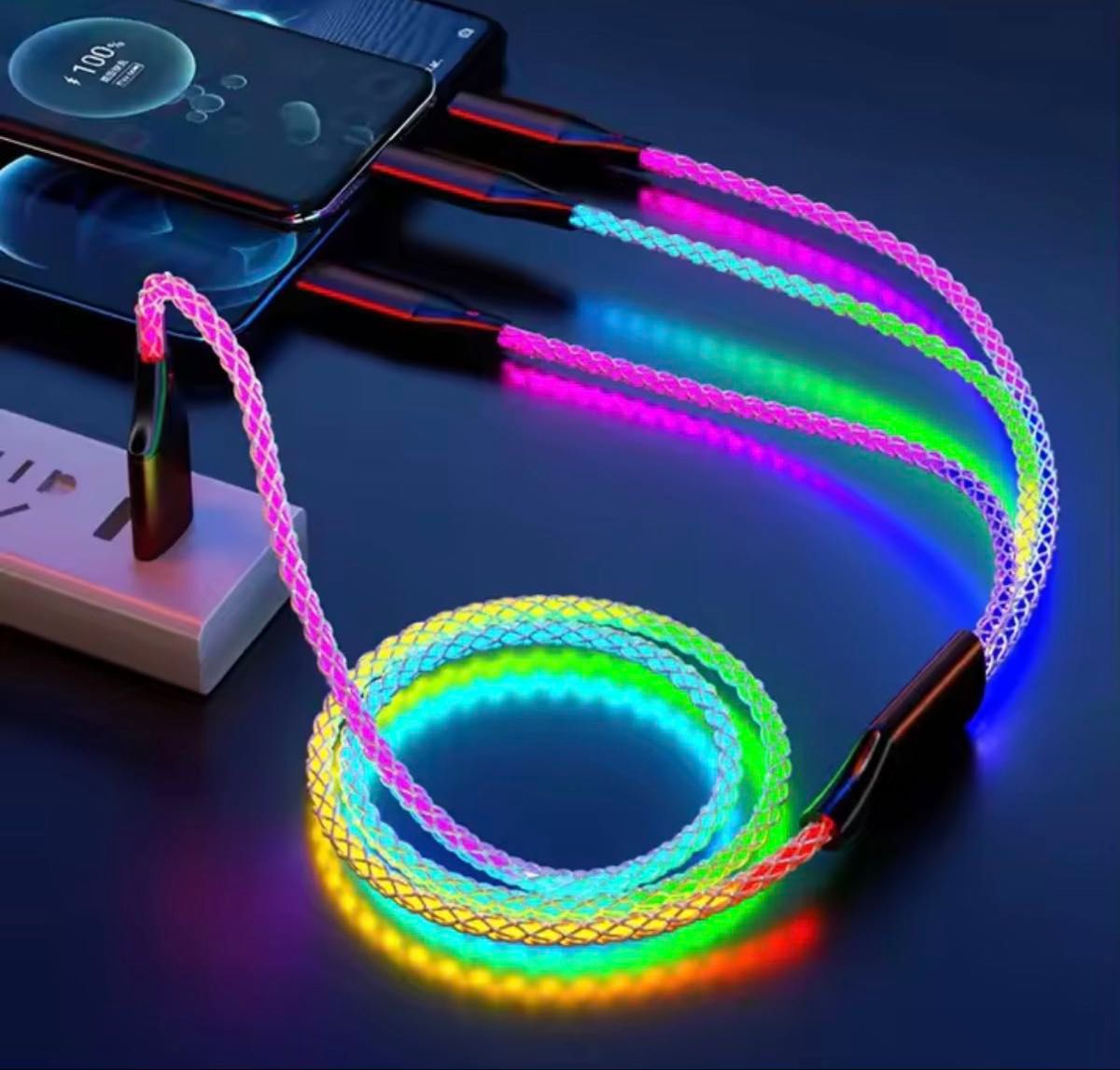 3in1 充電ケーブル　 1.2m