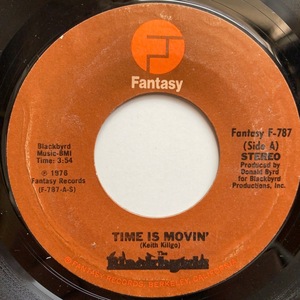 【試聴 7inch】The Blackbyrds / Time Is Movin' 7インチ 45 muro koco フリーソウル サバービア