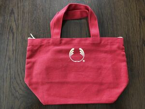 THE BODY SHOP The Body Shop fastener attaching Mini tote bag red lunch bag 