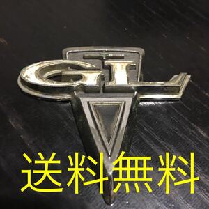 エンブレム　レア　gl glエンブレム　廃盤　glグレード　レトロ　昭和　昭和車　旧車　当時物　街道レーサー　昭和レトロ　コレクター