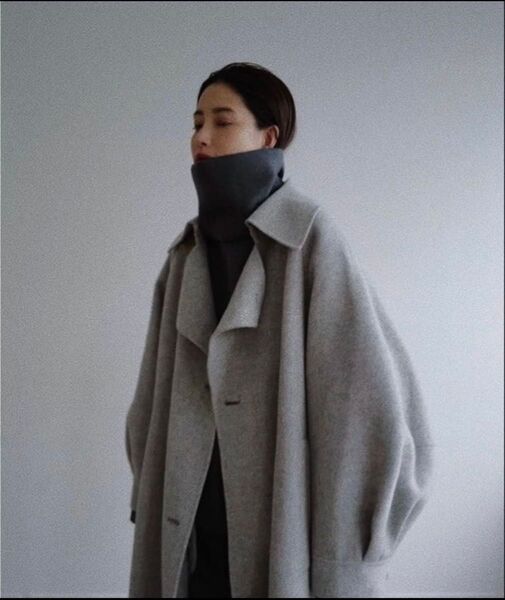 新品未使用タグ付エトレトウキョウリバートレンチコート(2024年購入)グレーMサイズ