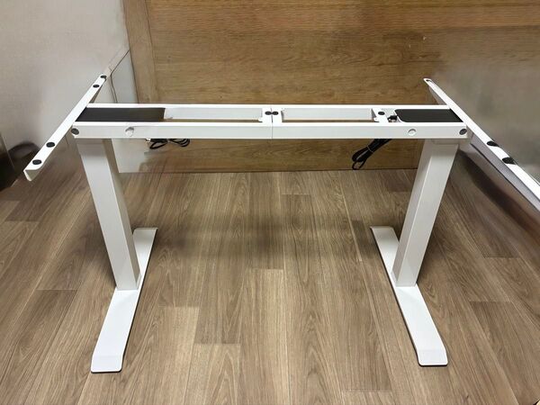 FlexiSpot 電動昇降デスク EJ2ホワイト 天板無し