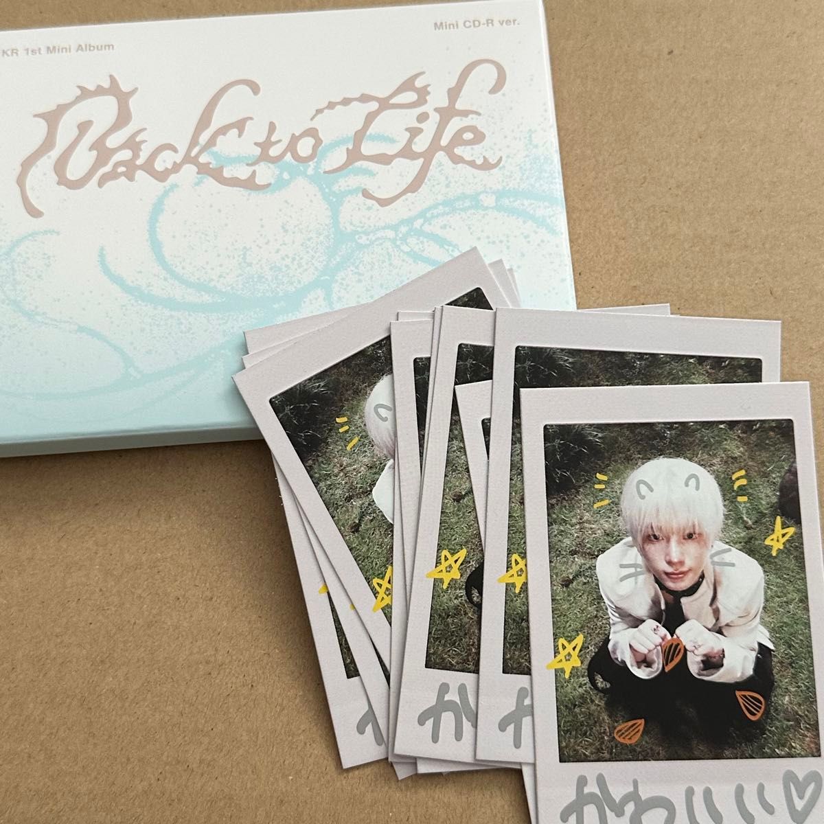 &TEAM Back to Life HARUA ハルア　INSTANT PHOTO インスタントフォトカード　トレカ　チェキ