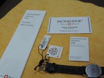 未使用品　MONDAINE/モンディーン　クォーツ　デザイナーズコレクション　定価16.000円　661H_画像6