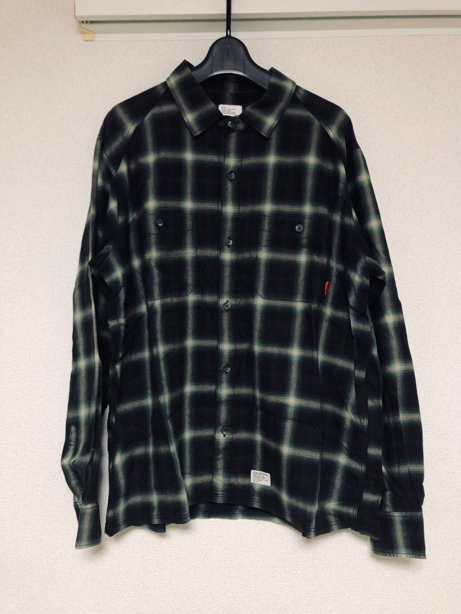 WTAPS ダブルタップス 長袖シャツ Lサイズ