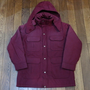 80s USA製 Woolrich ウールリッチ マウンテンパーカー M フード ナイロン ジャケット フルジップ パーカー ヴィンテージ