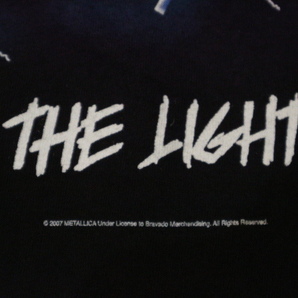 METALLICA Tシャツ RIDE THE LIGHTNING L ブラック メタリカ ロゴ pushead 半袖 両面プリント メタル ロック バンドの画像5