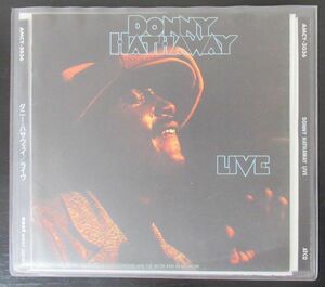 SOUL CD/国内盤/帯・ライナー付き美品/DONNY HATHAWAY/LIVE/S-3855