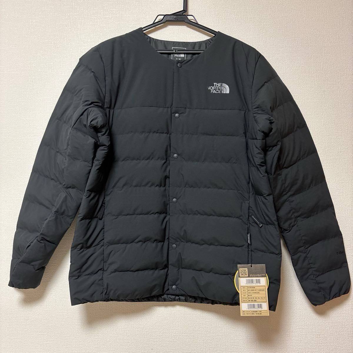 [ノースフェイス ] カーディガン CHARCOAL THE NORTH FACE タグ付き　未使用　チャコール　黒系