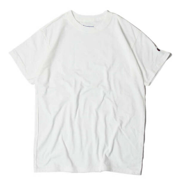 送料無料 新品未使用 Champion チャンピオン T4250 6oz ユースサイズ ヘビーウェイトTシャツ ホワイト YLサイズ