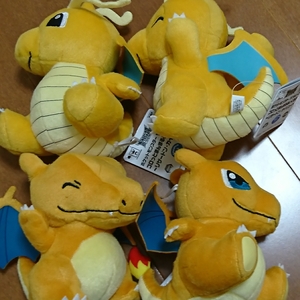 Pokemon Koro Tanmaru Plush Toy Sun &amp; Moon Charizard Cairyu Pokemon все 4 типа