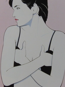 Patrick Nagel、パトリック・ナゲル、【Untitled 11】、希少な額装用画集より、新品額装付、送料込み