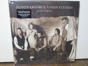 US-original Alison Krauss ＆ Union Station (Analog) Paper Airplane アリソン・クラウス　アナログレコード vinyl