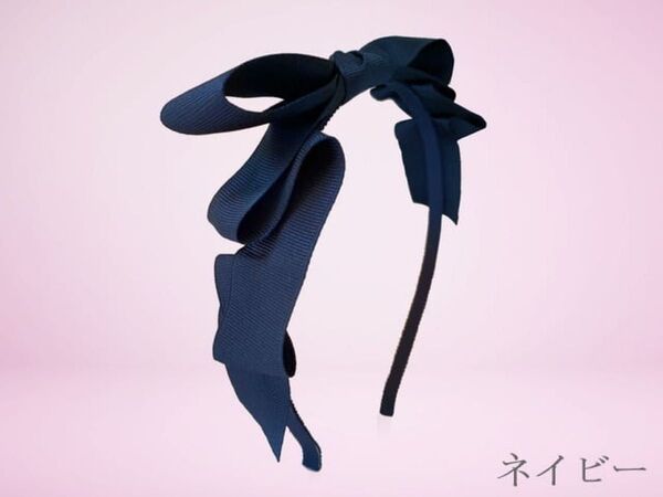 THEHANY Bijoux グログランカチューシャ リボン カチューシャ ハニービジュー ヘアアクセサリー