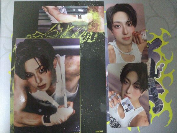 &TEAM Back To Life Breath ver. FUMA フォトシート、トレカ2種