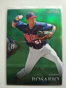 2014 Bowman Platinum 399枚シリアル Eddie Rosario