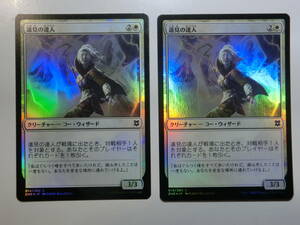 【MTG】★Foil　遠見の達人　日本語2枚セット　ゼンディカーの夜明け　ZNR　コモン