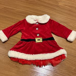 クリスマス コスプレ サンタ トイザらス 女の子 ワンピース サンタコス サンタコスプレ 衣装 80cm
