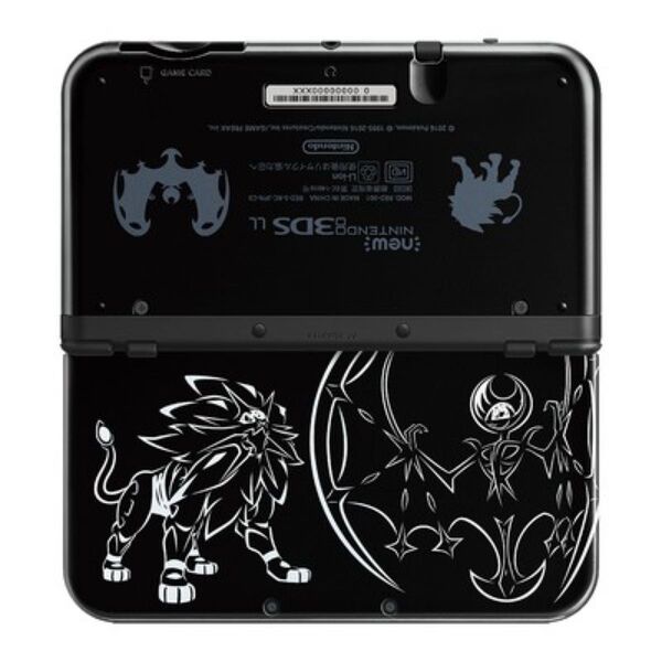 Newニンテンドー3DS LL ポケモン ブラック ソルガレオ ルナアーラ サンムーン Nintendo 3DS ニンテンドー