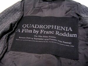 JNBY ジェイエヌビーワイ センソユニコ QUADROPHENIA A Film by Franc Roddam さらば青春の光 映画デザイン 中綿デザインコート