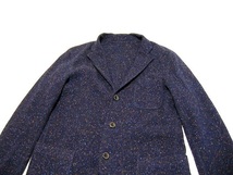 Blue Work × SHETLAND WOOL 柔らかなジャケット ブルーワーク トゥモローランド シェットランドウール_画像3
