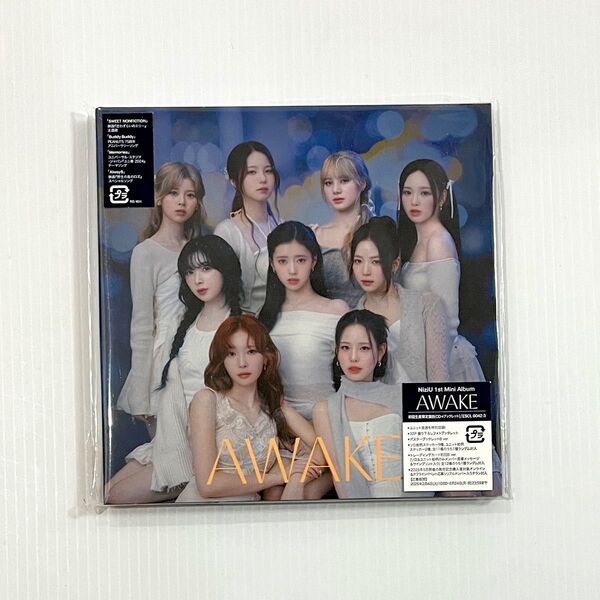 NiziU 1st Mini Album AWAKE 初回限定B盤CD(トレカ・シリアル・その他特典等なし)