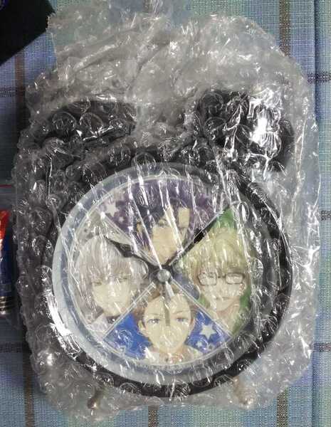 新品未使用! ツキウタ。 音声入り目覚まし時計(始、春、隼、海 黒年長、白年長)
