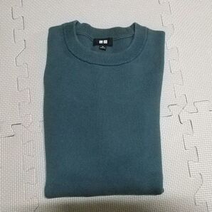 ユニクロ Mサイズ/ウォッシャブルストレッチミラノリブクルーネックセーター